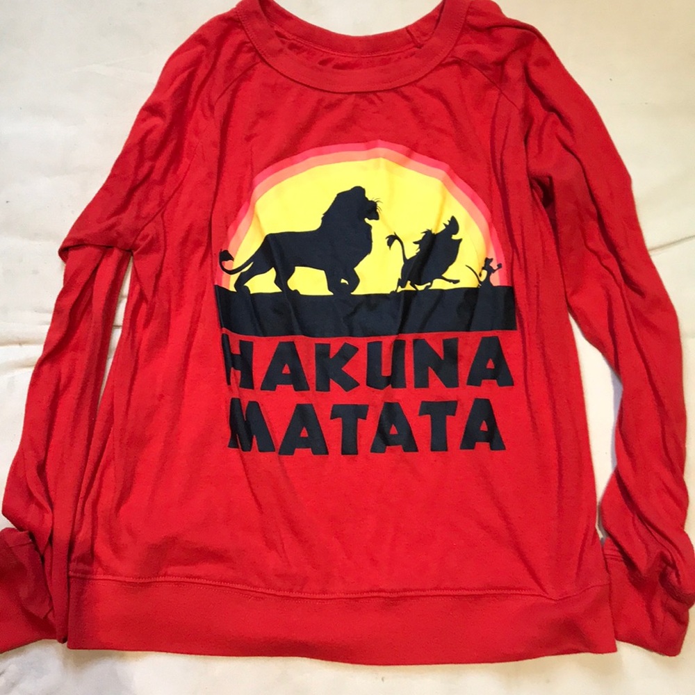 Lion King Hakuna Matata long sleeved T-Shirt